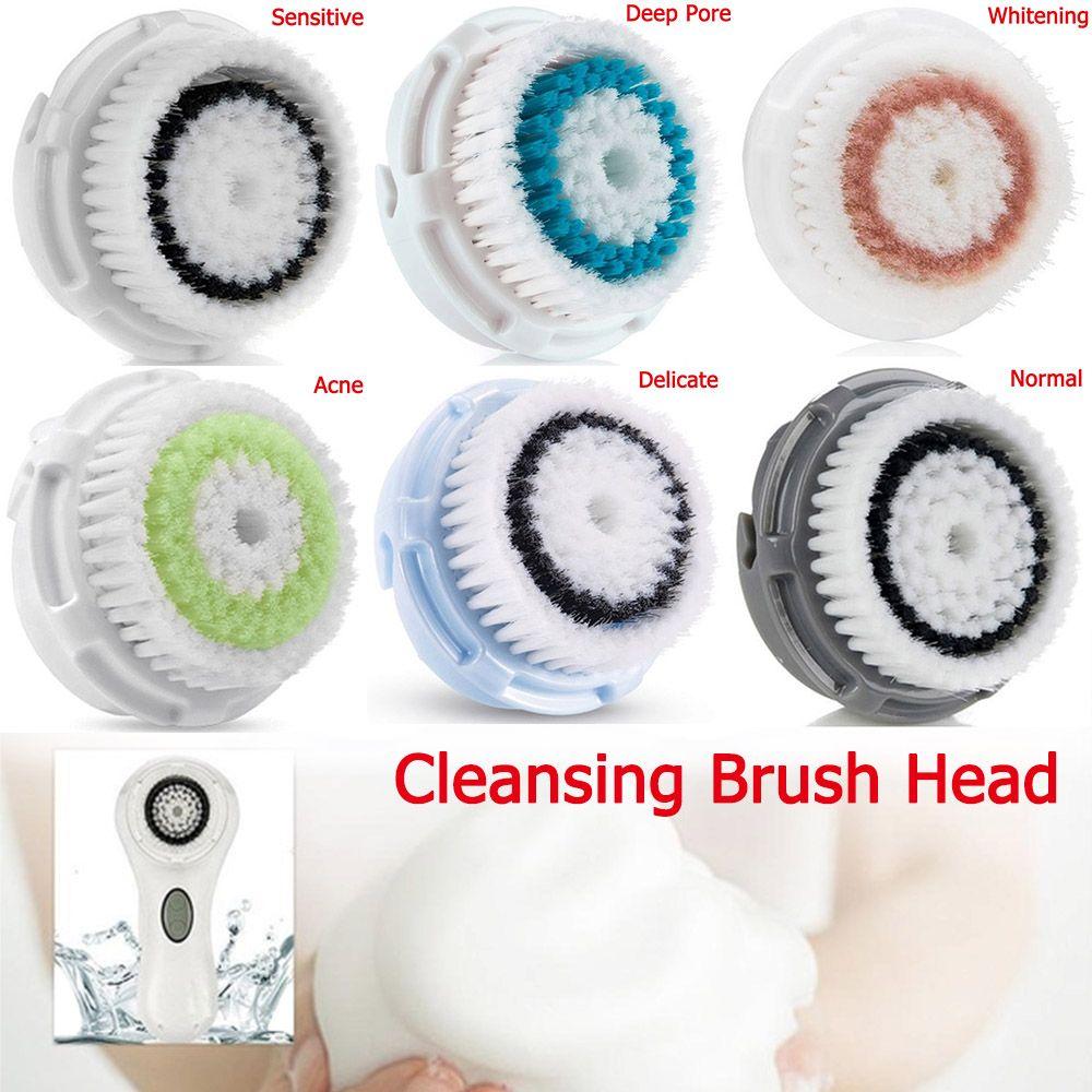 Normal Deep pore Whitening Acne Ultrasonic Sonic Cleansing Brush Replacement Head Facial Cleansers