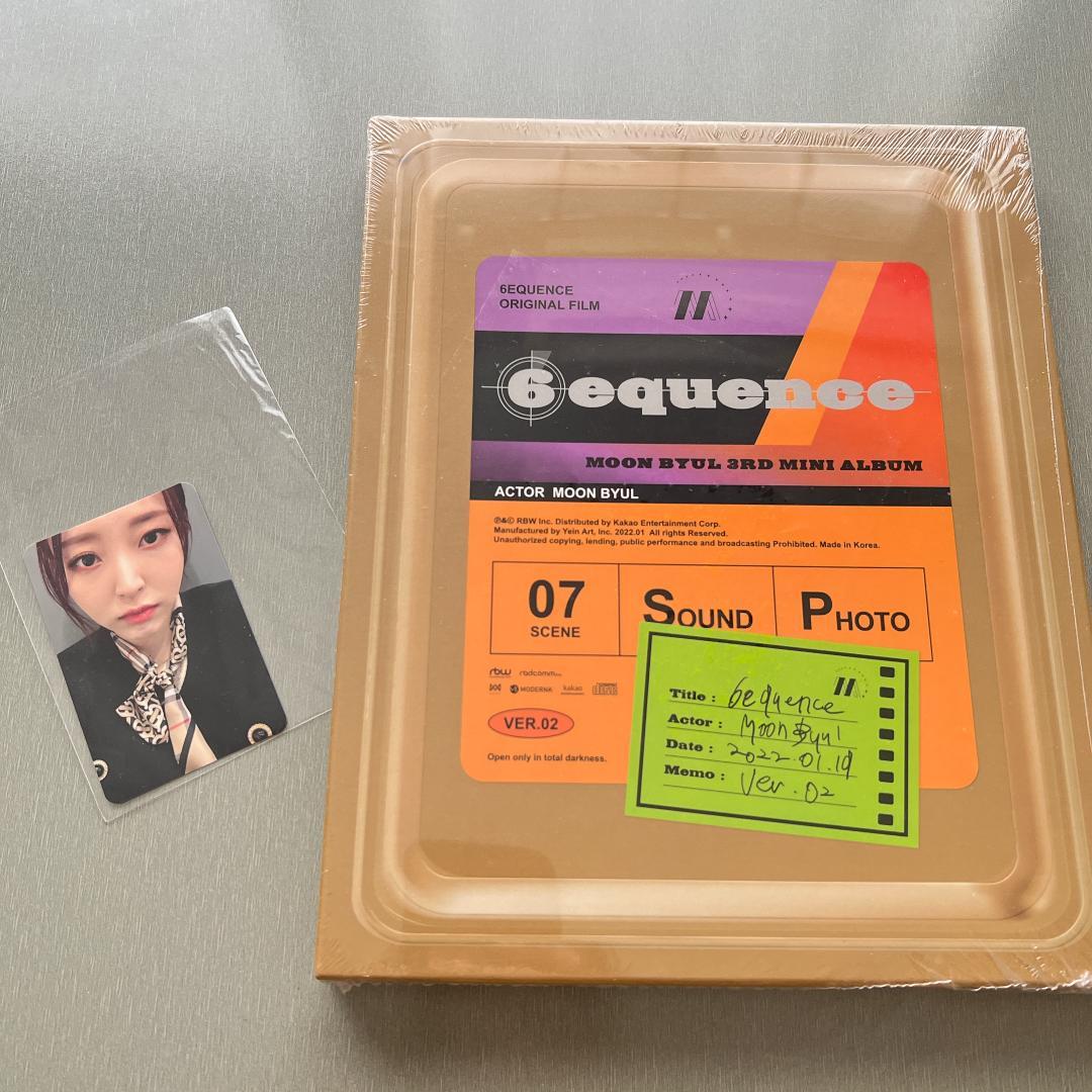 

[USED] MAMAMOO Moonbyul 6equence ver.02 Album Trading Card