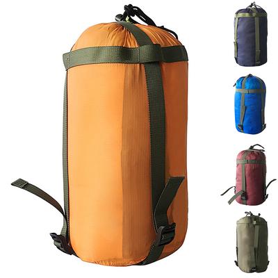 Uso Externo Acampamento Estojo de Armazenamento para Dormir 3818cm Repelente à Água Saco de Compactação com Cordão de Fecho Nylon Embalagem Equipamento EDC