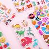 Bubble Stickers 3D Cartoon Animal Waterproof DIY Baby Toys for Children Boy Girl