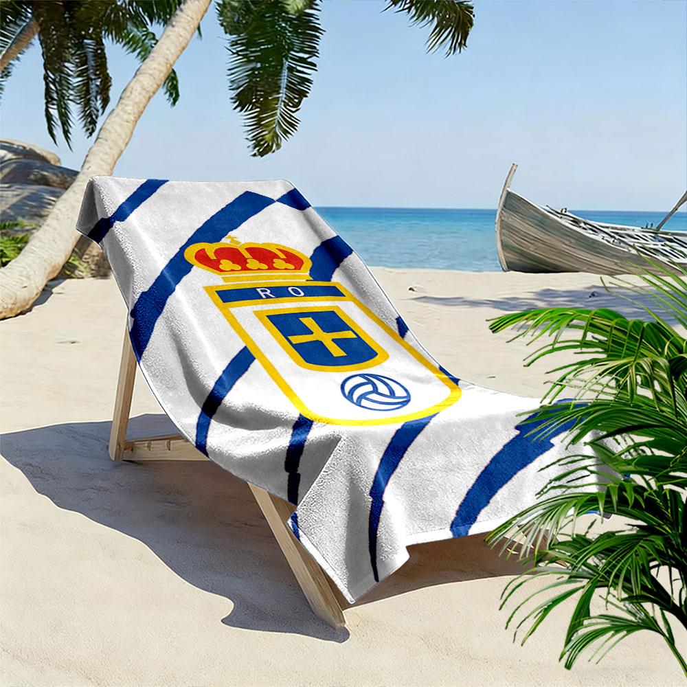 Crowned crest brilliance Print beach towel, quick drying, suitable for travel, outdoor sports, jogging, the beach and swimming, gift