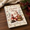 Interactive Holiday Surprise Card DIY Spiral Bound Christmas Gift Book, 5x7 Booklet, Handmade Souvenir Book 10 Pages Merry Cards, Gifts for