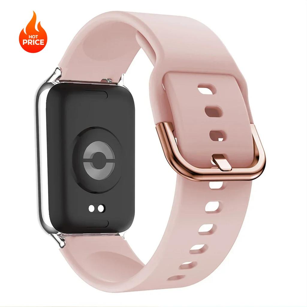 Silicone Strap For Redmi Watch 4 5 6 Replacement Women Men Sport Smart Watch WristBand Bracelet For Xiaomi Mi Band 9/8Pro Band