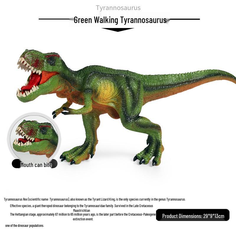 Children's Dinosaur Model Toys: Tyrannosaurus, Velociraptor, Carnotaurus, Spinosaurus, Giganotosaurus
