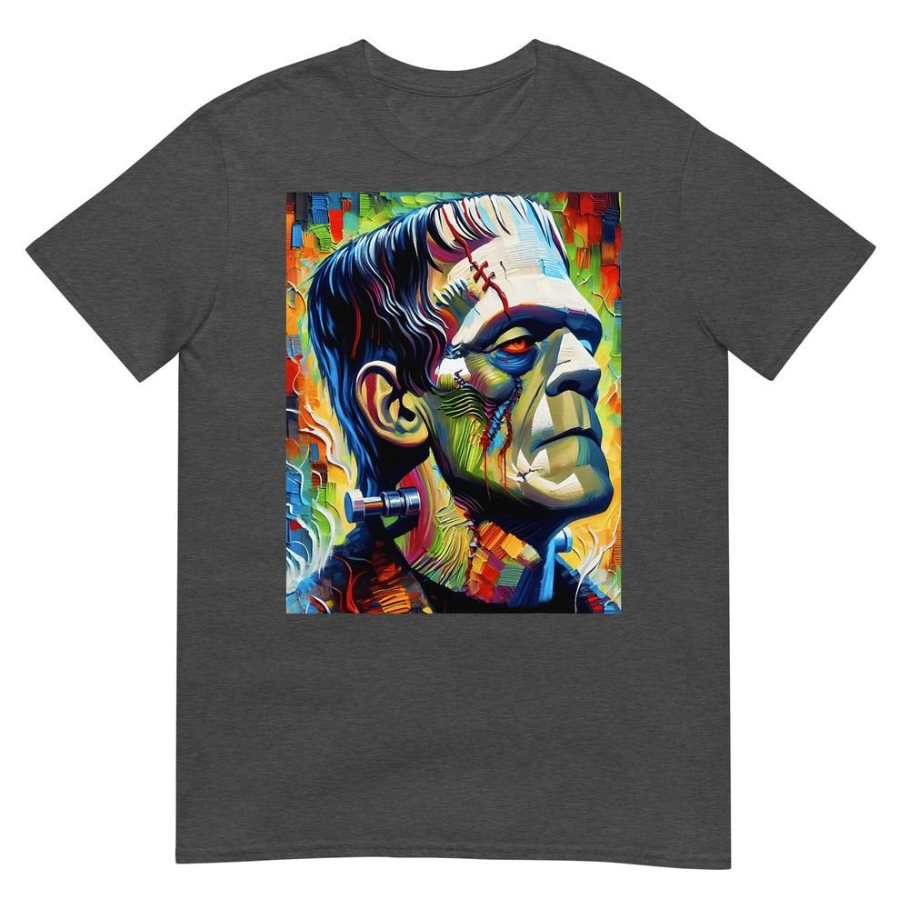Frankenstein Monster And Bride Halloween Matching Couple TShirt