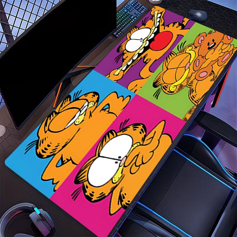 Garfield Print Mouse Pad, for Keyboard Pad Laptop PC Mat for Office Home Use, Desk Decor, Perfect Birthday Gift for Gamers