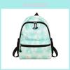 Fashionable Colorful Star Moon Bear Biscuit Pattern Children Backpack For Elementary Students