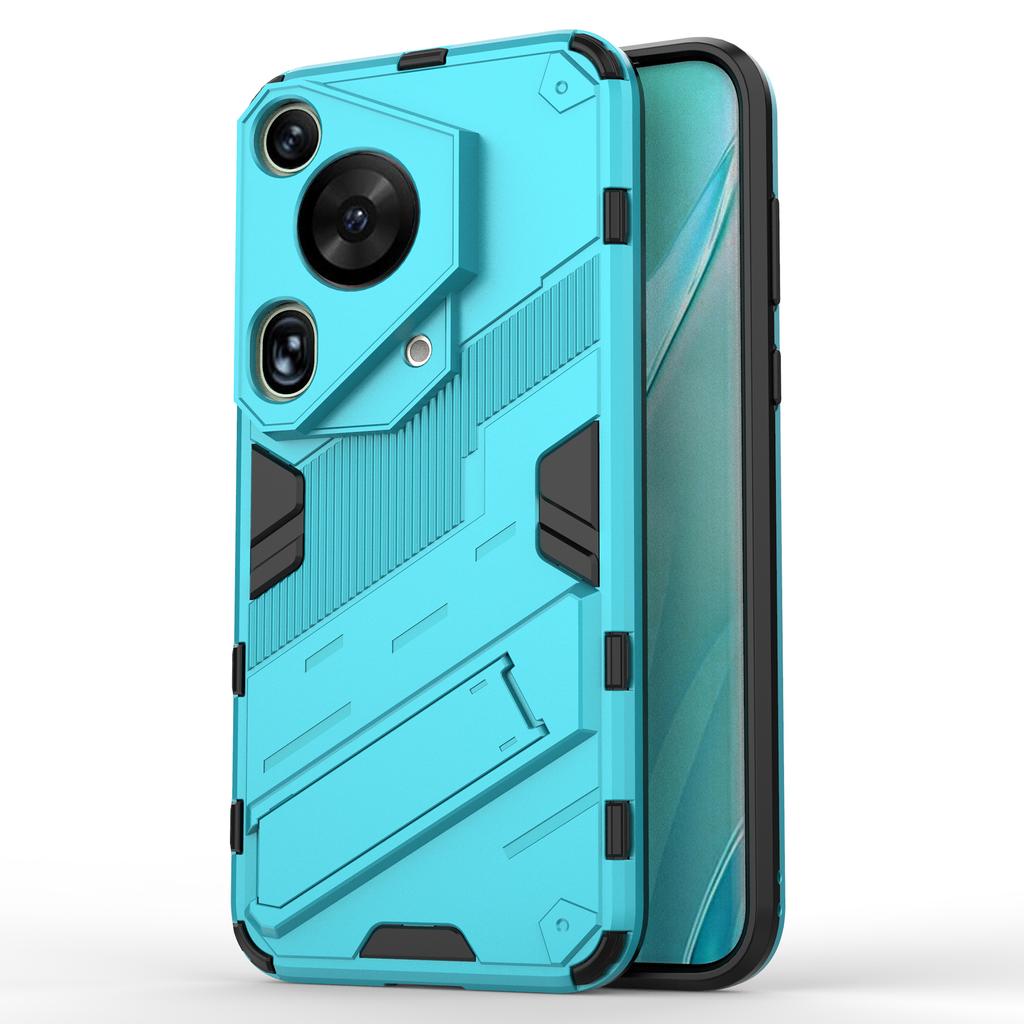 For Huawei Pura 70 Ultra Case PC+TPU Drop-proof Phone Cover with Folding Kickstand
