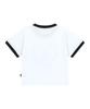 DOMINANT Ringer Crop T-Shirt (Heart Peace)