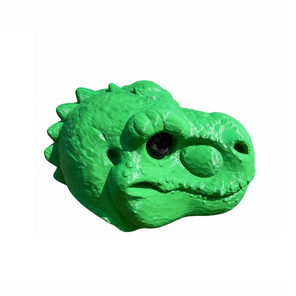 Large Capacity T-Rex Head Squirrel Feeder 3D Printed Squirrel Feeder Ornament Home