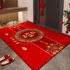 New Chinese Crystal Velvet Door Floor Mat, Entrance Door Mat Is Easy To Take Care Of, Door Mat, Household Indoor WearResistant Foot Mat