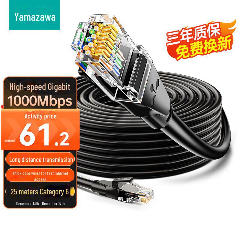 Shanze CAT6 Gigabit High-Speed Unshielded Twisted Pair Network Cable