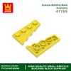 Non-Toxic 121Pcs/Lot 41769 2X4 Right Wedge-Shaped Building Block Moc Parts Compatible With Bricks Diy Children Toy Assembly Gift Box