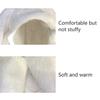 Plush Bunny Beanie Hat Scarf Thickened Ear Protection Cap Cute Hat Scarf Gloves Set  Woman Girls