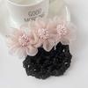 Hair Bun Net Elegant Lace Flower Hairpin Bun Cover Professional Hairstyle Hollow Out Lady Ballet Career Crochet Hairband Hair Accessories