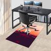 1pc Fire and Blood Office Carpet Chair Mats, Home Decor Mat | Fantasy Theme Mat | Durable Mat, Dragon DecorB19