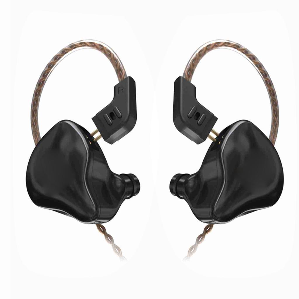 Earphone 3.5mm Gold Plated Plug High Sensitivity Ergonomic Wired Earphone for Running Listening Music