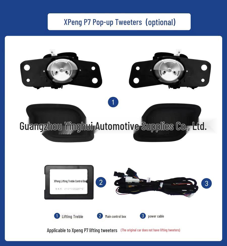2023 Xiaopeng P7I Custom Interior Ambient Lighting - 64 Color Dynamic Light