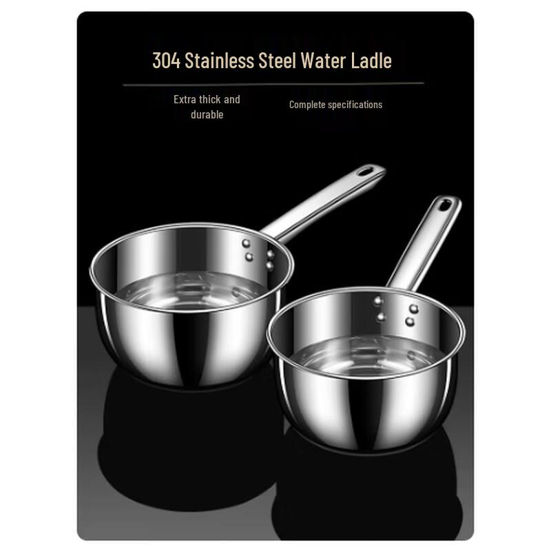 Mengzhang 304 Stainless Steel Kitchen & Soup Ladle