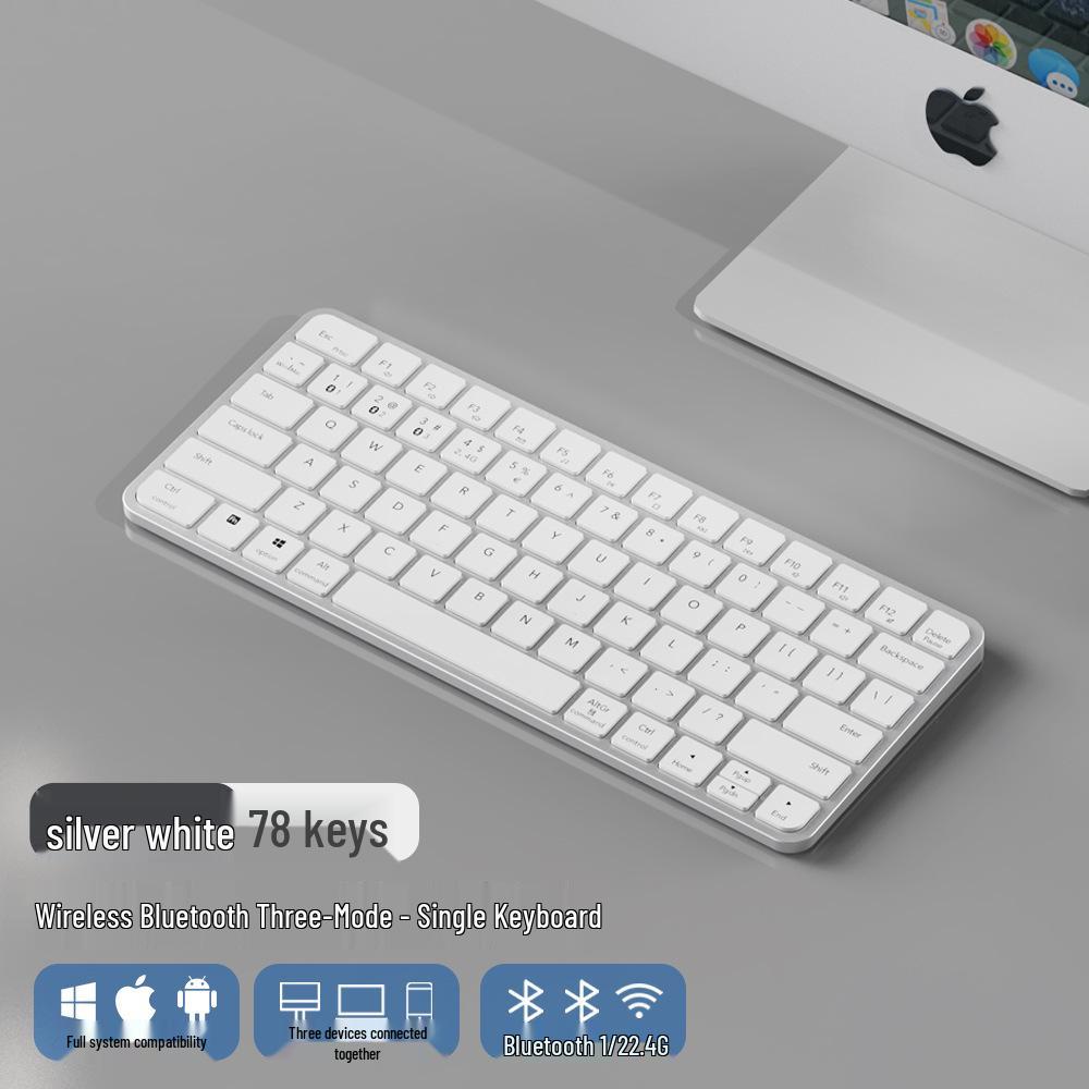 Mengzu K9 Bluetooth Keyboard & Mouse Set for Apple iPad, Tablet, Laptop – Silent Office Use