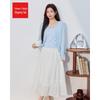 IEFIEF Women's Plus Size 2026 Autumn Two-Piece Long Skirt Set