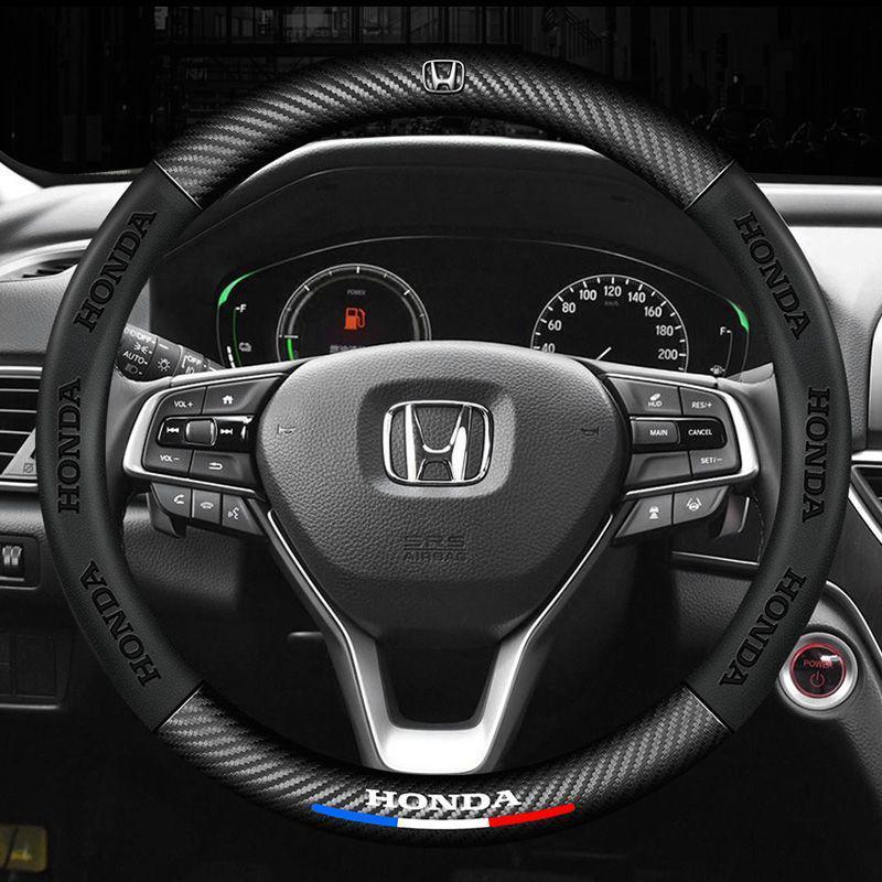 Honda Steering Wheel Covers: Accord, Civic, CRV, Breeze, Vezel, XR-V, Crown Road, City, Lingyu, Fit.