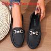Pu Loafer Shoes For Women Casual Flat Slip On Comfort Spring Summer