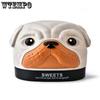 Puppy Tissue Box Desktop Paper Holder Napkin Case Organizer Dog Ornament Home Decoration Durable Living Room Table Tissue Paper Storage Box