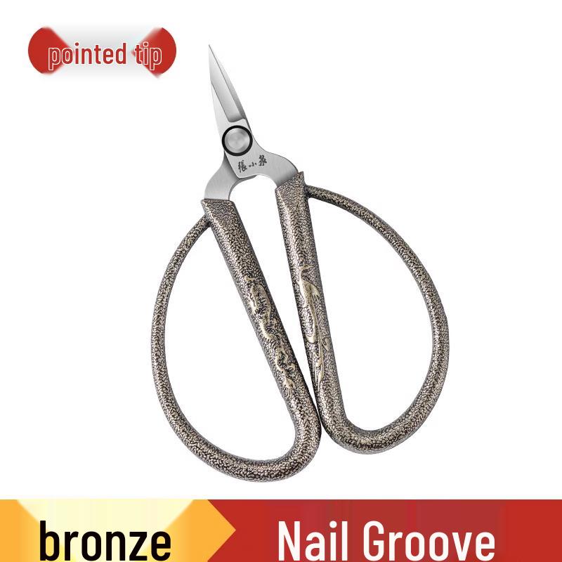 Alloy Stainless Steel Toenail & Manicure Scissors Set: Powerful Ingrown Nail and Inflammation Clipper.