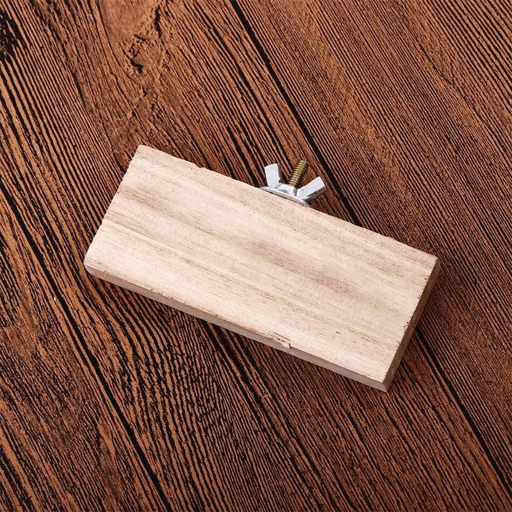 Budgie Hamster Cage Grinding Paw Pet Supplies Parrot Rack Bird Perches Platform Wood Stand Platform