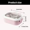 Rabbit Decorated Meal Container Multi Compartment Rabbit Lunch Box for Children Stable Stainless Steel Container