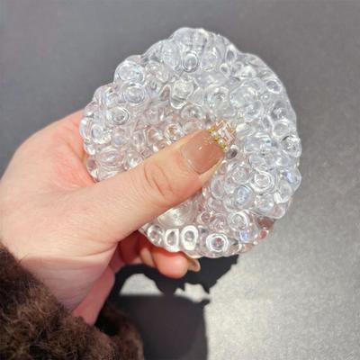 Balle Bruyante Faite à la Main pour Soulager le Stress, Petit Jouet Sensoriel pour Enfants Adultes, Balle Anti-Stress pour Soulager l'Anxiété, Jouet Squishy de Décompression cadeau