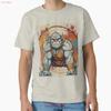 Starker Gorilla mit Motivationsspruch Klassisches T-Shirt Hergestellt in US AUS Größe S 2XL Vintage Gewaschen Lässig Leicht homme Atmungsaktiv
