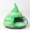 Cat and dog semi-surrounded plush nest four-season universal household pet cat nest warm kennel rag doll