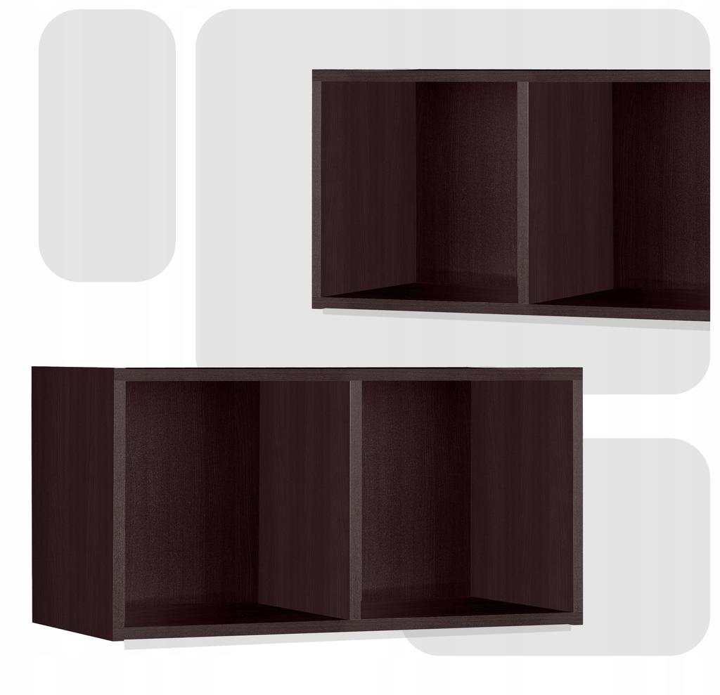 Regał półka organizer pojemnik stojak na płyty winylowe segregatory Cubo 2