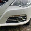 For Volkswagen VW Passat CC 2009 2010 2011 Chrome Front Fog Light Lamp Cover Trim Foglights Foglamp Bezel Trims Car Accessories