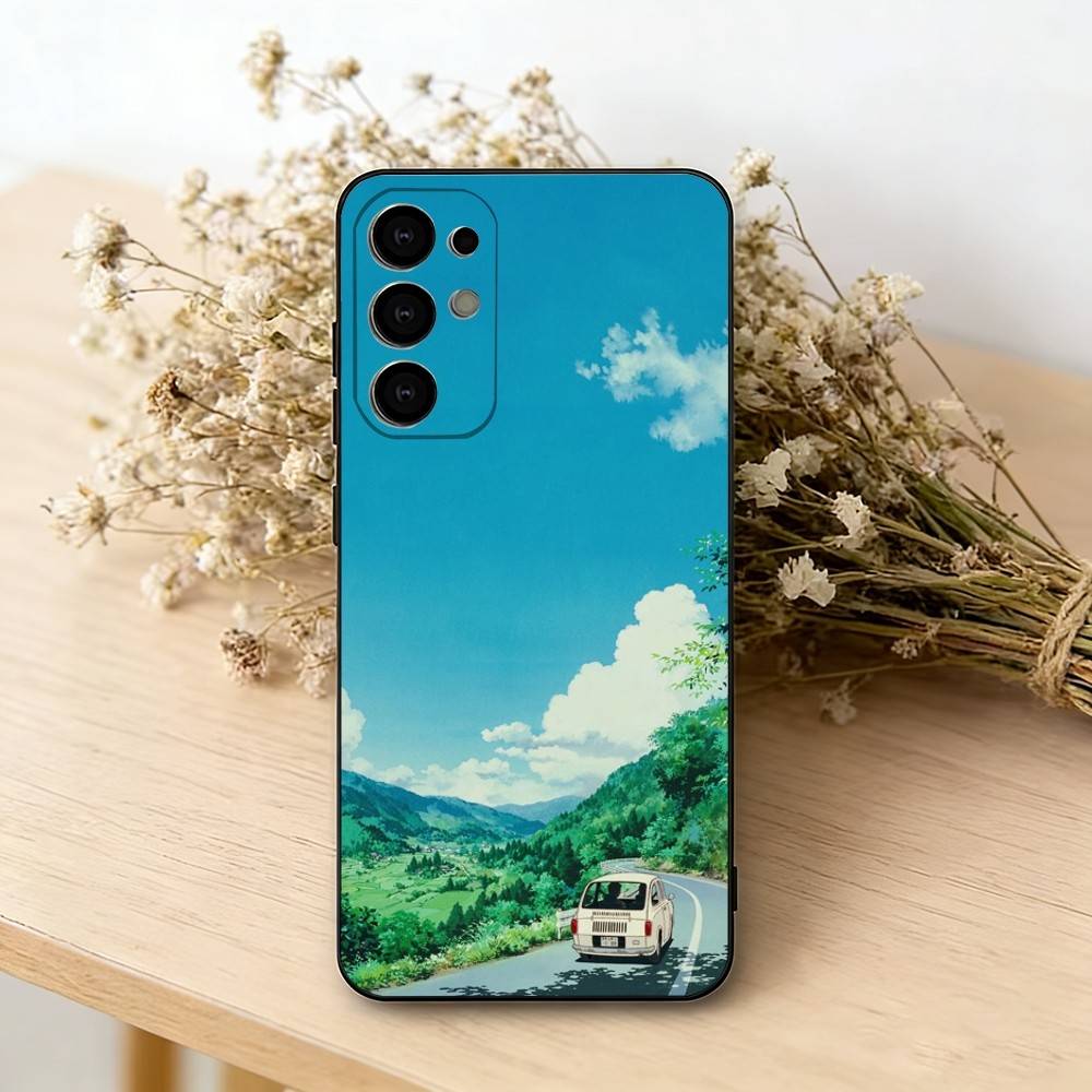 Only Yesterday Taeko Phone Case For Samsung S25,S24,S21,S22,S23,S30,Ultra,S20,Plus,Fe,Soft Silicone Black Cover