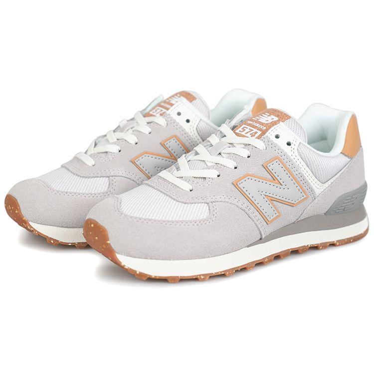 New Balance 574 Rain Cloud Maple Unisex Sneakers Cream ML574AC2