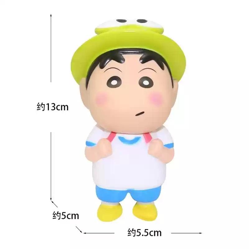 New Crayon Shinchan Cartoon Anime Action Figure Kawaii Desktop Decoration Model Doll Creative Collectible Toy Kids Girls Gifts