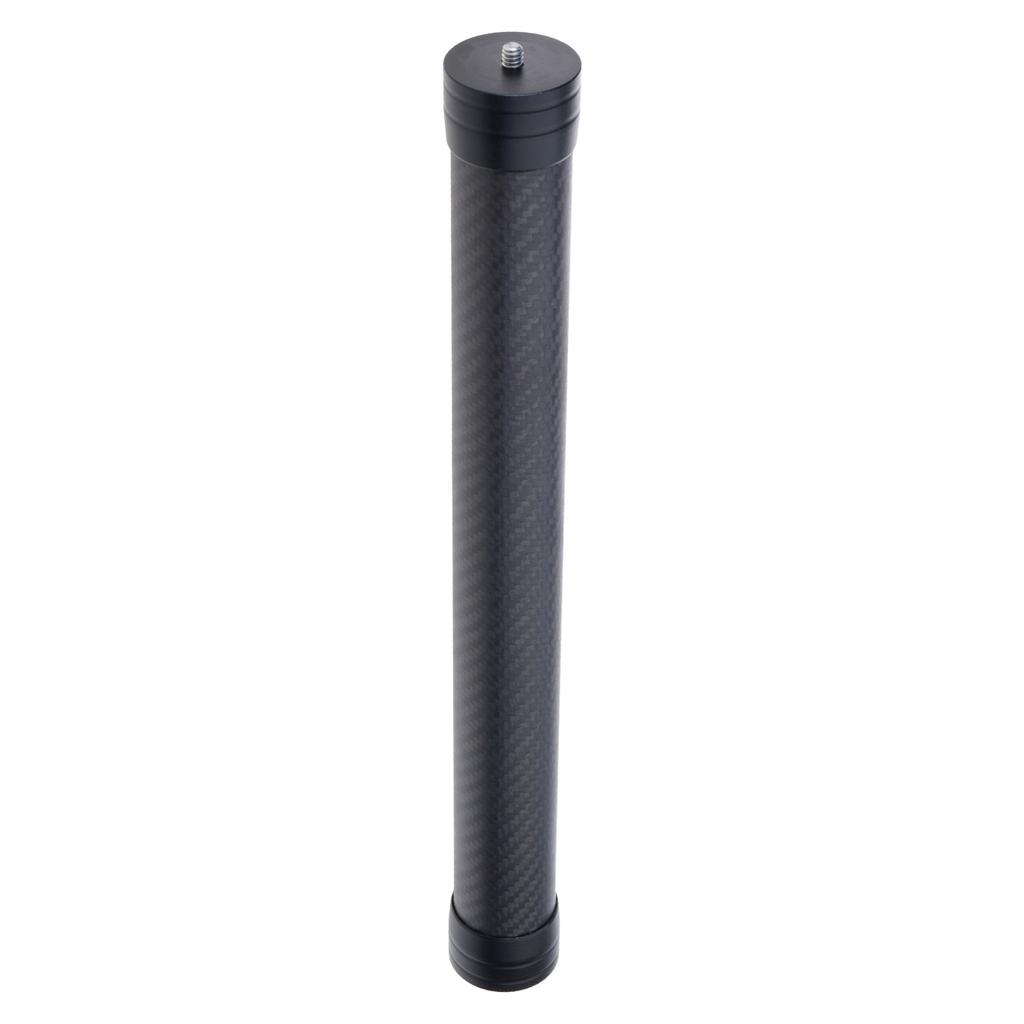 Gimbal Camera Extension Rod 1/4'' Screw Handheld Carbon Fiber Extension Rod