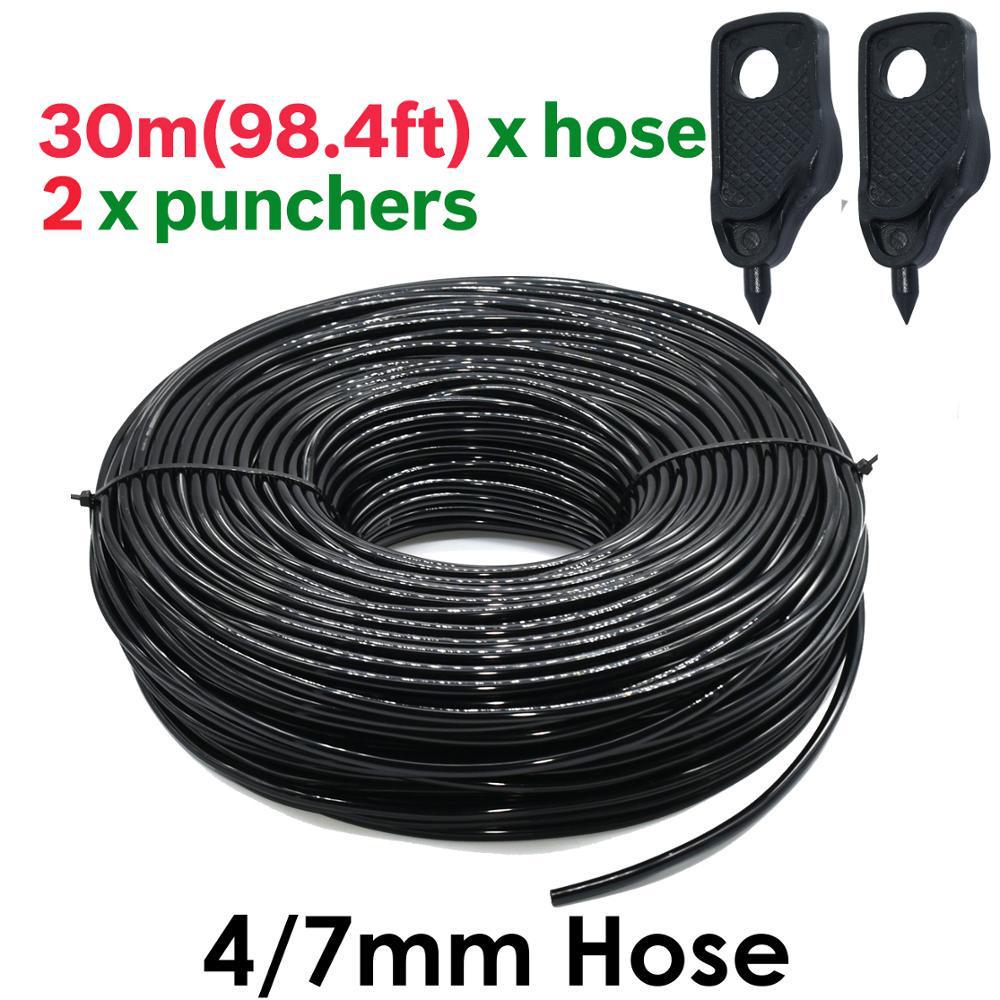 Automatic DIY Garden Irrigation & Cooling Kit - Flower Watering & Dust Removal System