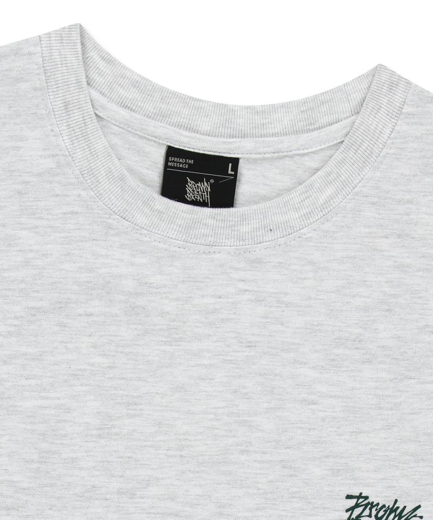 BROWNBREATH Crush Tag Breath Tee - Ash