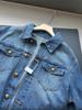 Hong Kong Style Retro Washed Women's Denim Jacket - 2025 Spring/Autumn Loose Casual Fashion Top