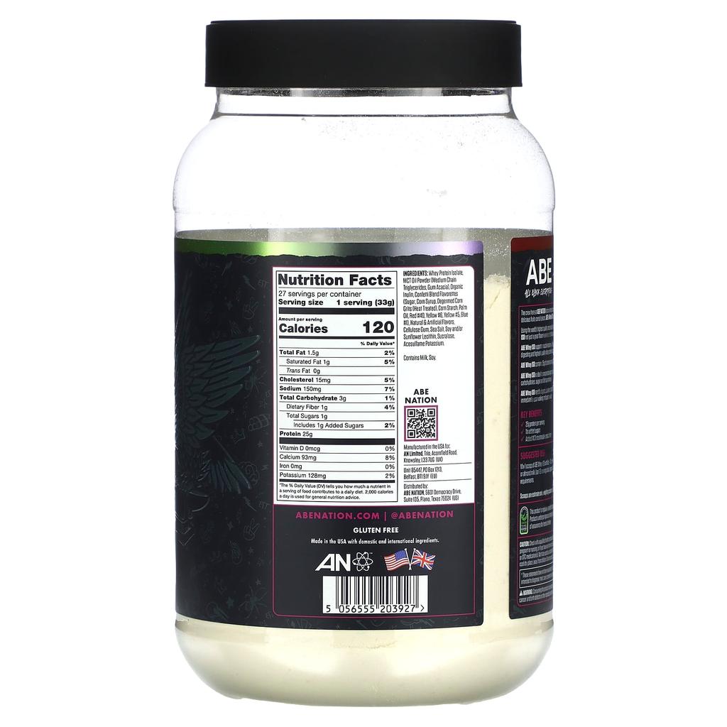 Whey Iso, Rupee Fruit, 907G (2Lbs)