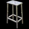 Stainless Steel Square Stool