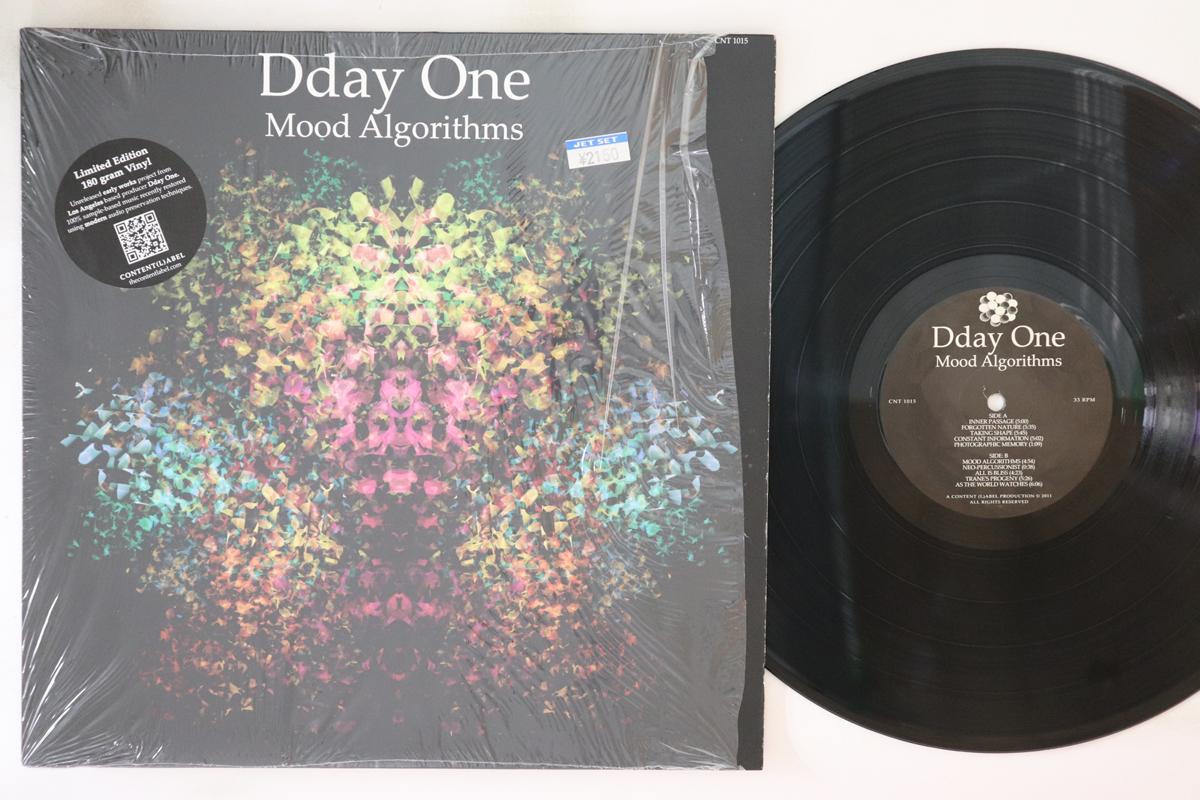 

LP Record DDAY ONE - Mood Algorithms CNT1015 CONTENT LABEL 2011 US Rap & Hip-Hop/R&B Used