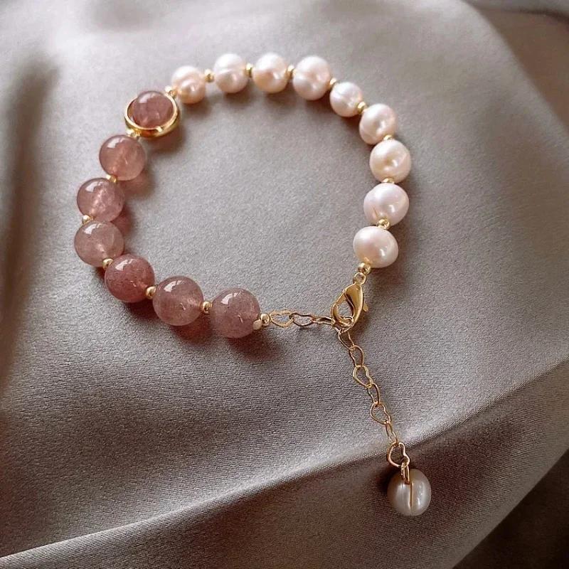 Women Fashion Elegant Bracelet Zircon Pendant Girls Sweet Jewelry Accessories Valentines Day Creative Fashion Gift