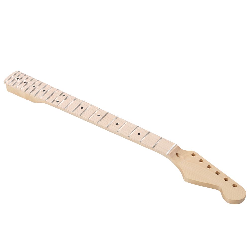Guitar Neck with 22 Fret Electric Canada Maple Rosewood Fingerboard Repalcement for Fender