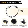 Automatic Transmission Gear Shifter Cable for Ford F-150 2015 2016 2017 2018 2019 Auto Trans Gear Shift Control Lever Cable No.FL3Z7E395D Metal