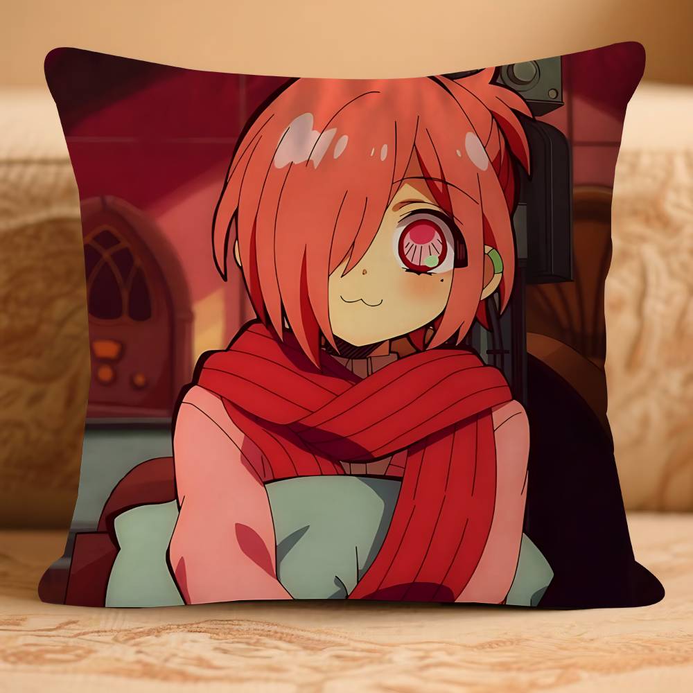 M-mitsuba ANIME Kissenbezug Abnehmbarer Waschbarer Kissenbezug – Ganzjahresweichleinen